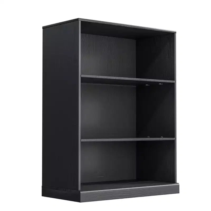 41x31x16 Mobiletto portaoggetti in legno senza ante per cucina, camera da letto, ingresso e soggiorno, nero