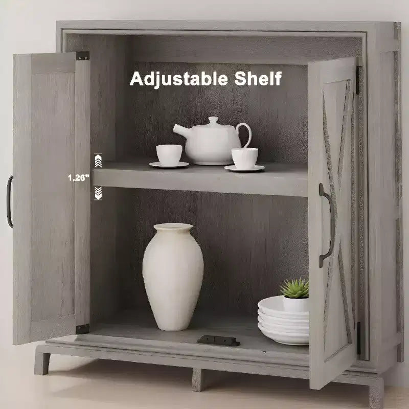 Libreria a 5 ripiani alta 174,5 cm con armadietto contenitore, scaffale rustico in legno stile rustico, espositore indipendente per soggiorno, camera da letto
