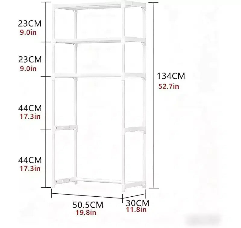 Scaffale WC in Metallo a 3 Livelli, Scaffale per Bagno Salvaspazio Autoportante per WC, Bagni e Lavanderie