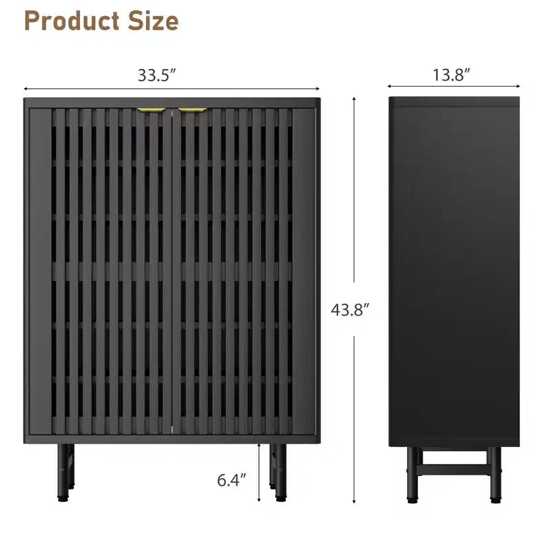 Scarpiera da ingresso, 6 ripiani in legno, 109 cm H, mobiletto autoportante per corridoio, soggiorno, ufficio