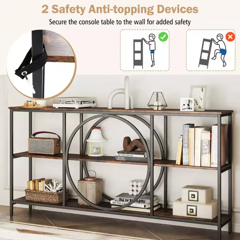 Portagioie Armadio in Legno Mobile Contenitore Organizer